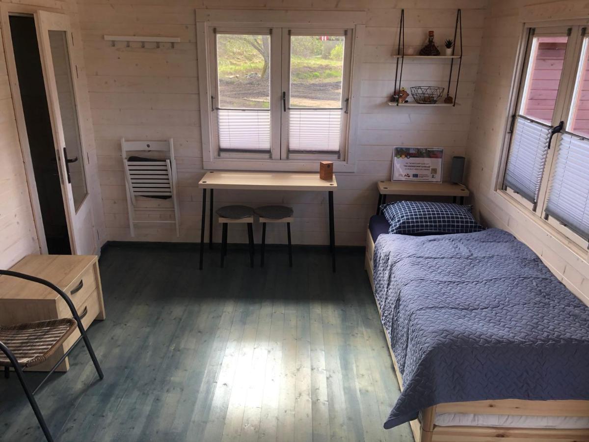 Отель Womocamp Holzhuette 1 Саулкрасты Экстерьер фото
