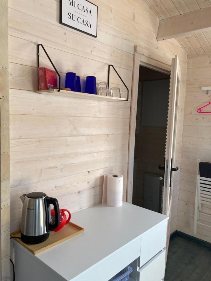 Отель Womocamp Holzhuette 1 Саулкрасты Экстерьер фото